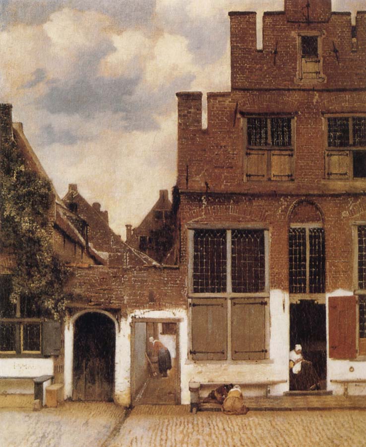 Jan Vermeer Street in Delft